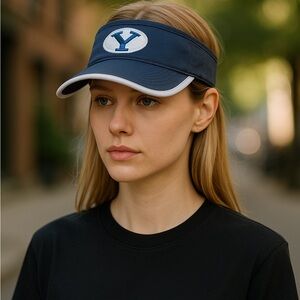 Nike BYU Visor with White Trim